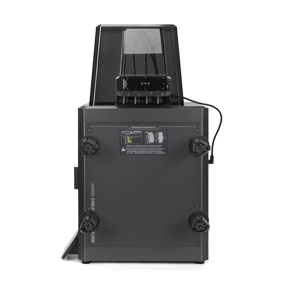 Elegoo - Starter Pack Centauri Carbon 2 Combo - Imprimante 3D avec Multicolore CC2 + CANVAS