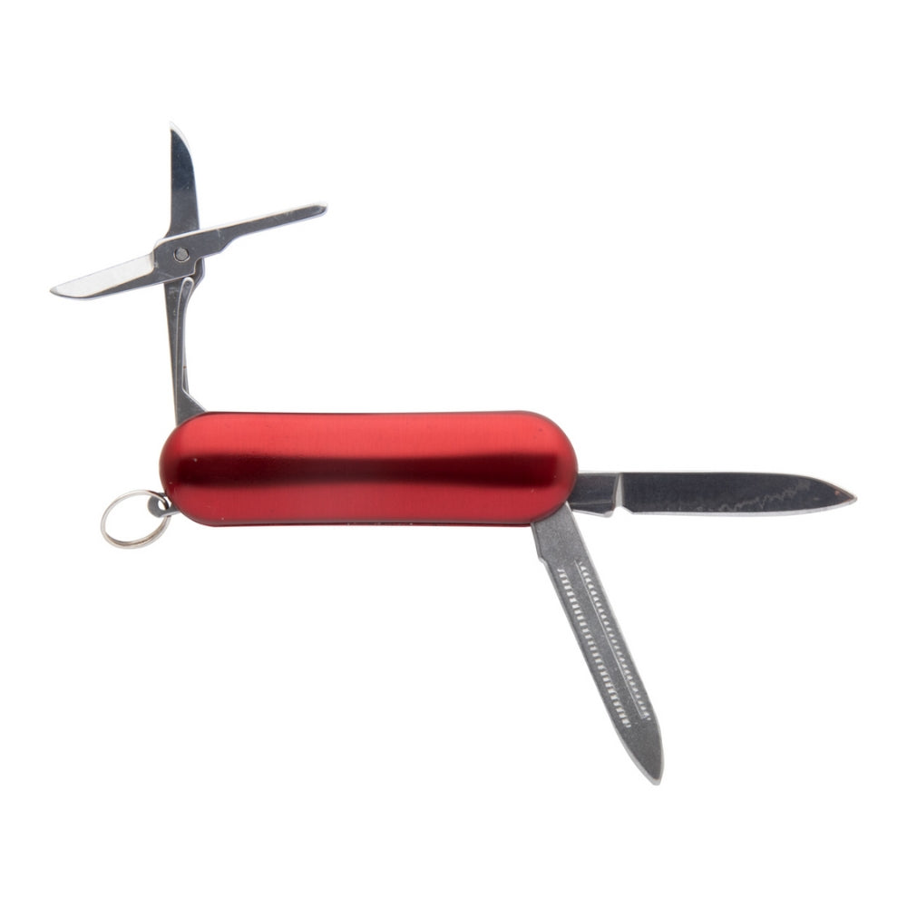 MissKraft - Mini couteau de poche multi fonctions Gorner - Rouge