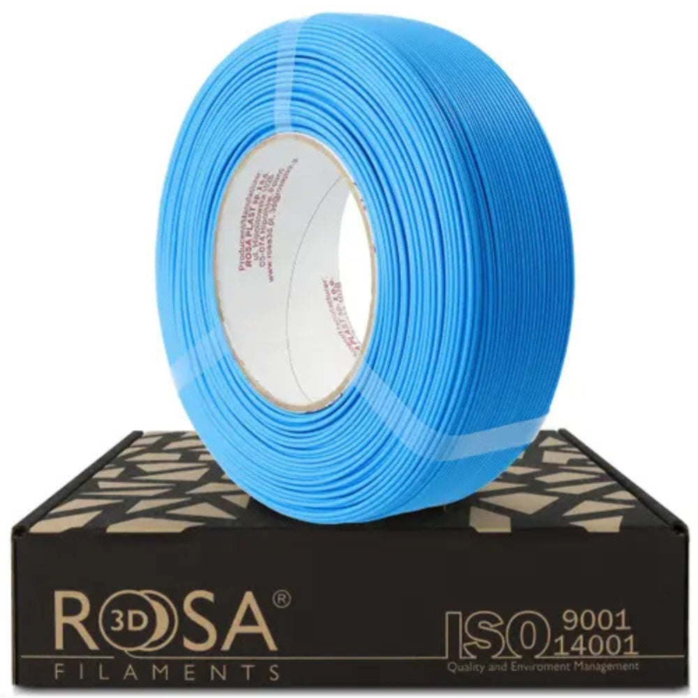 Rosa3D - PLA Starter - Bleu Clair (Light Blue) - 1,75 mm - 1 kg Refill avec RFID TigerTag