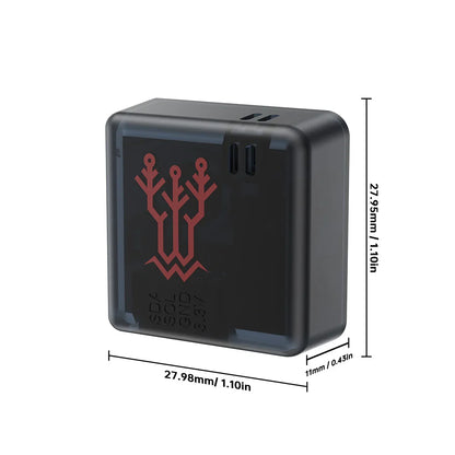 BIGTREETECH - Panda Sense avec Coque Durable en PP - Capteur Magnétique de Température et d'Humidité Haute Précision