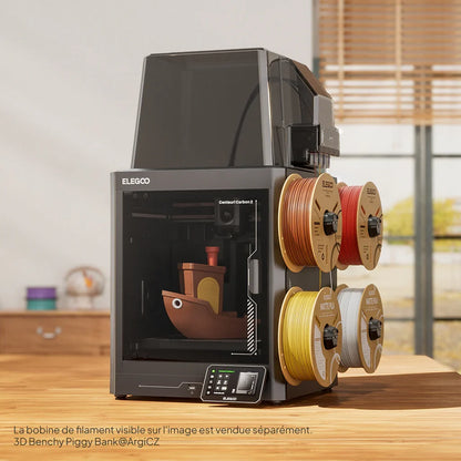 Elegoo - Pack4 x Centauri Carbon 2 Combo - Imprimante 3D avec Multicolore CC2 + CANVAS