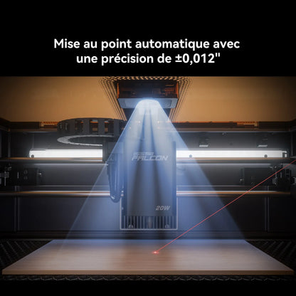 Creality - Falcon A1 Pro - Graveur et Découpeur Laser - 20W - 2W IR (en option)