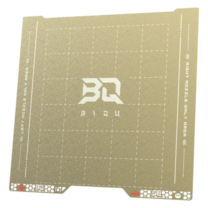 BIQU - Plateau d'impression Série H2D/H2S Bambu Pyrogrip - Grille PEI Texturée (Spring Steel Sheet Double-Sided Textured PEI Grid) - 355 x 346 mm