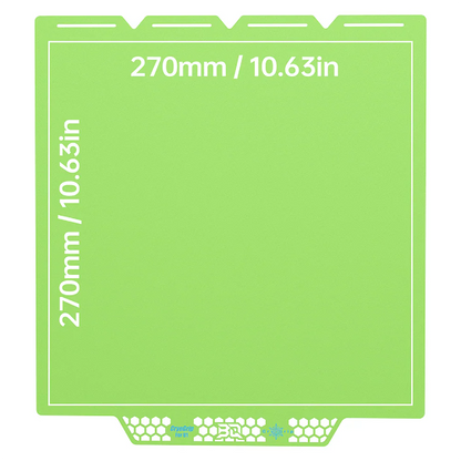 BIQU - Plateau CryoGrip Pro - Snapmaker U1 - Vert glacé fin - (Glacier Fine Textures)