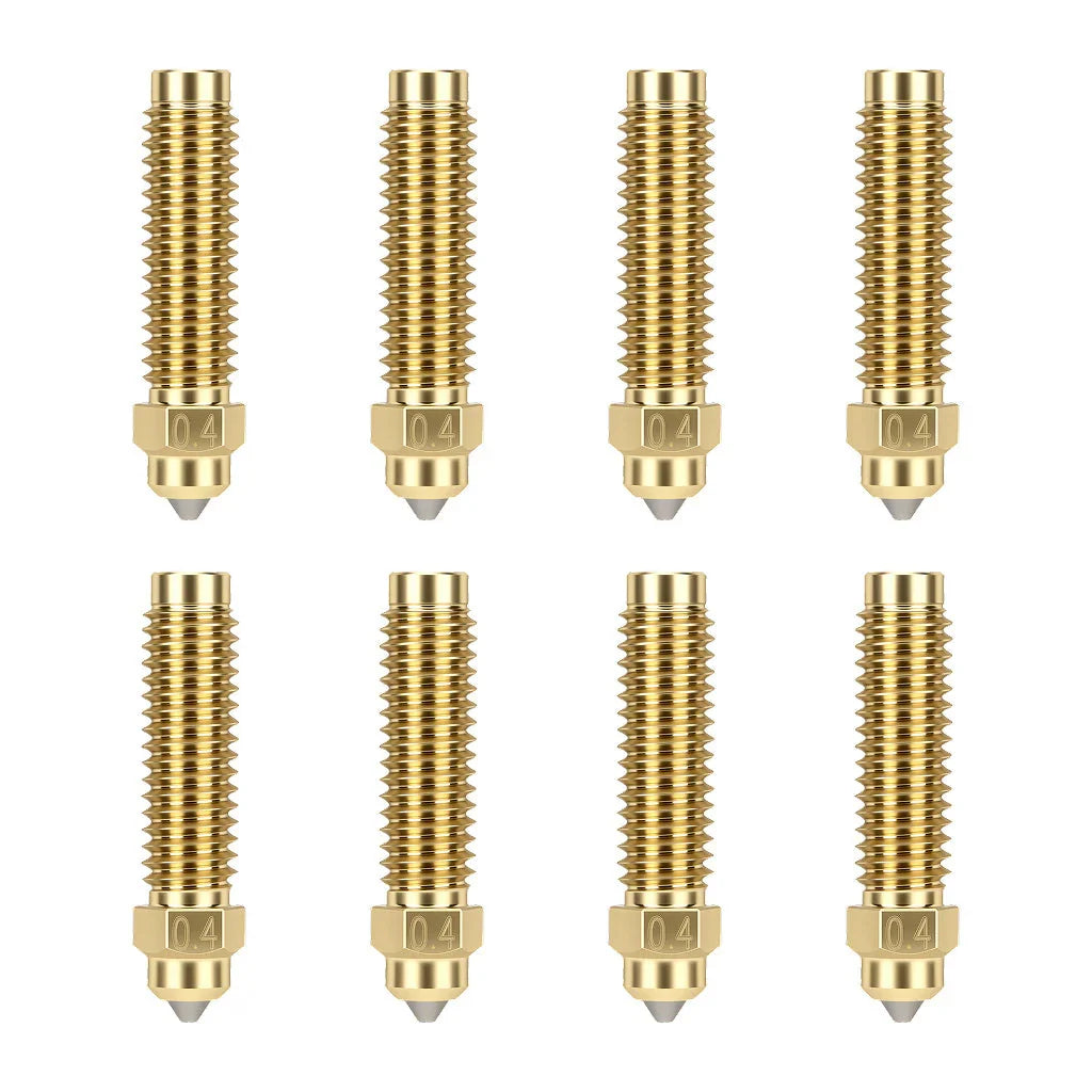Elegoo - CC/CC2 - Kit de Buses en Laiton et Acier Trempé (Nozzle Kit) - 0.4 mm - 8 pcs