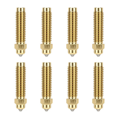 Elegoo - CC/CC2 - Kit de Buses en Laiton et Acier Trempé (Nozzle Kit) - 0.4 mm - 8 pcs