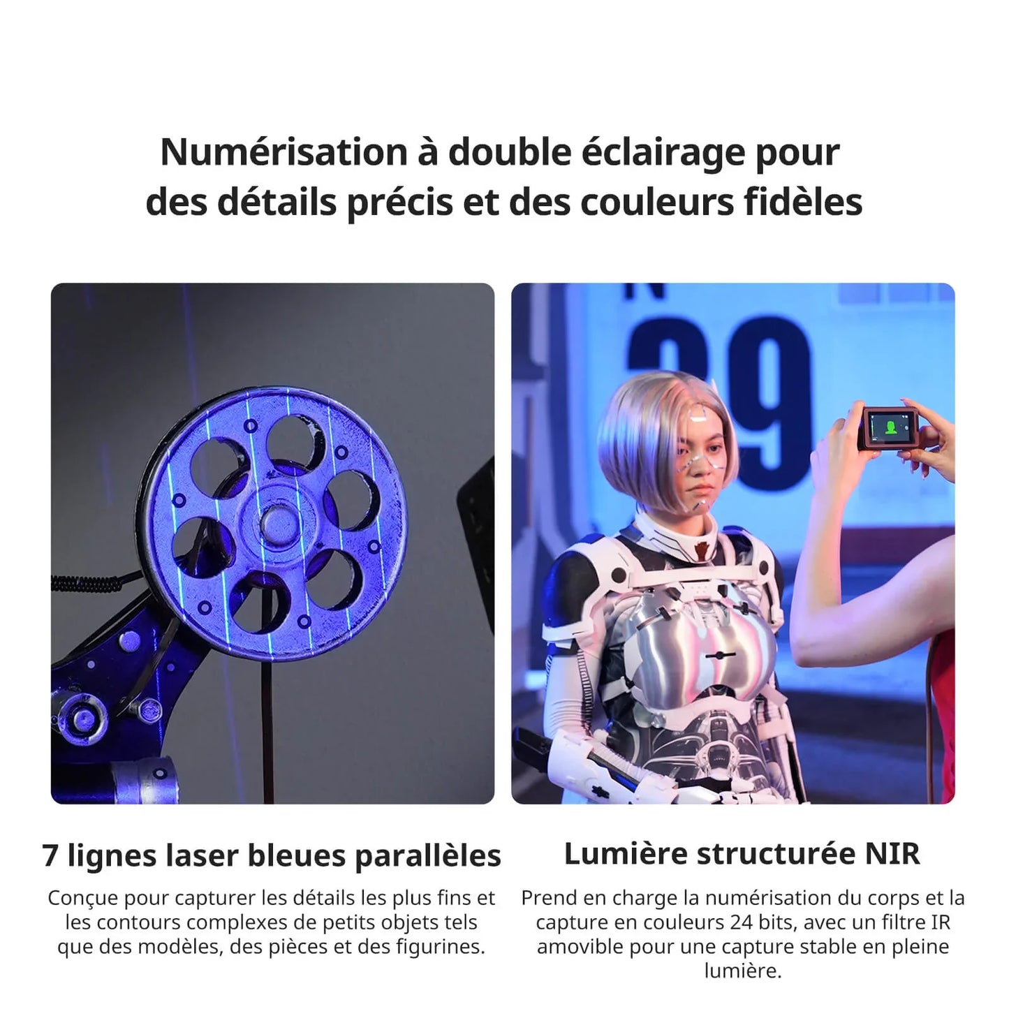 Creality - Pika - Scanner 3D IA Portable