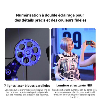 Creality - Pika - Scanner 3D IA Portable