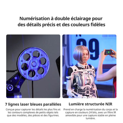 Creality - Pika - Scanner 3D IA Portable