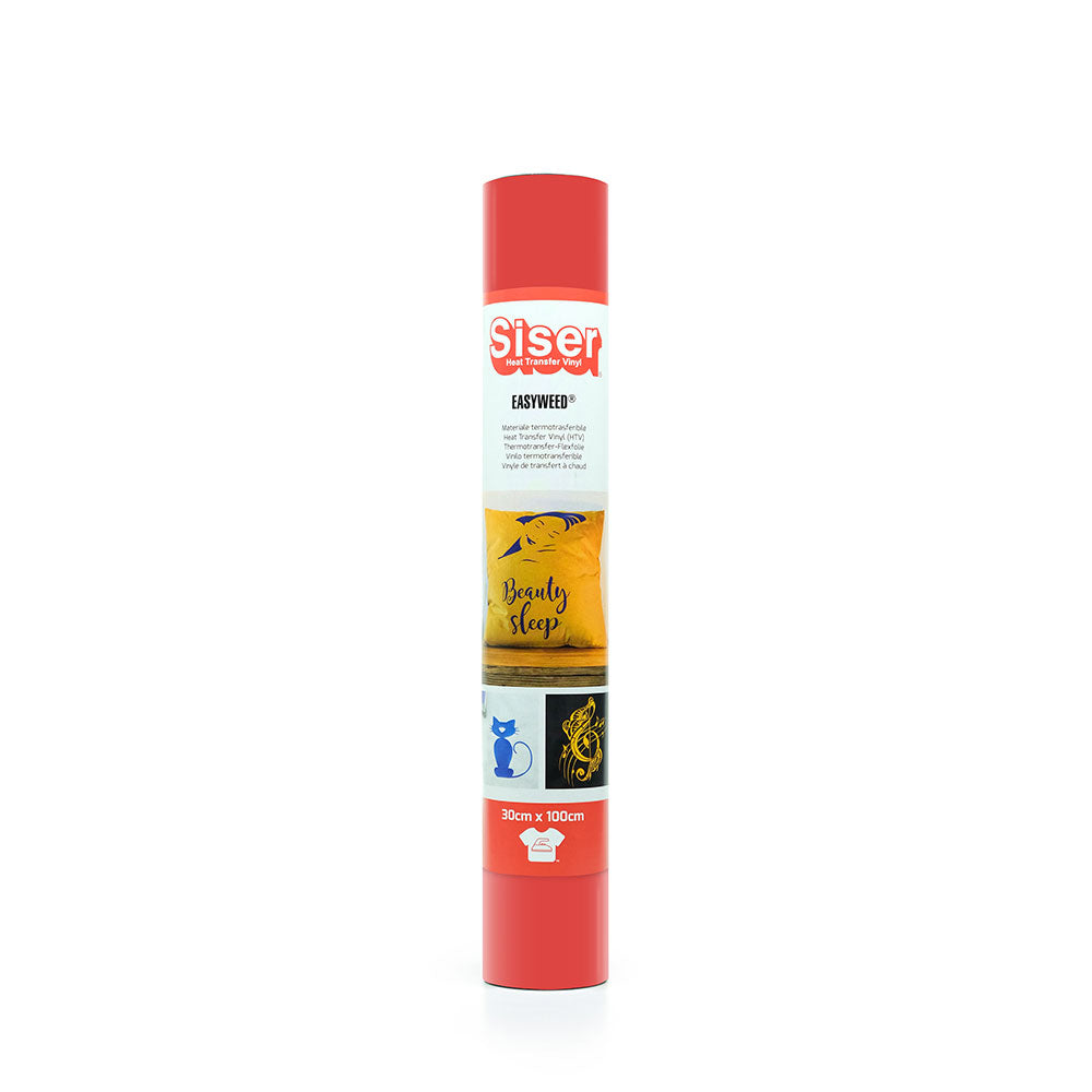 Siser - Basic Flex - Rouleau Thermocollant - (A0007) Rouge - 30 x 100 cm