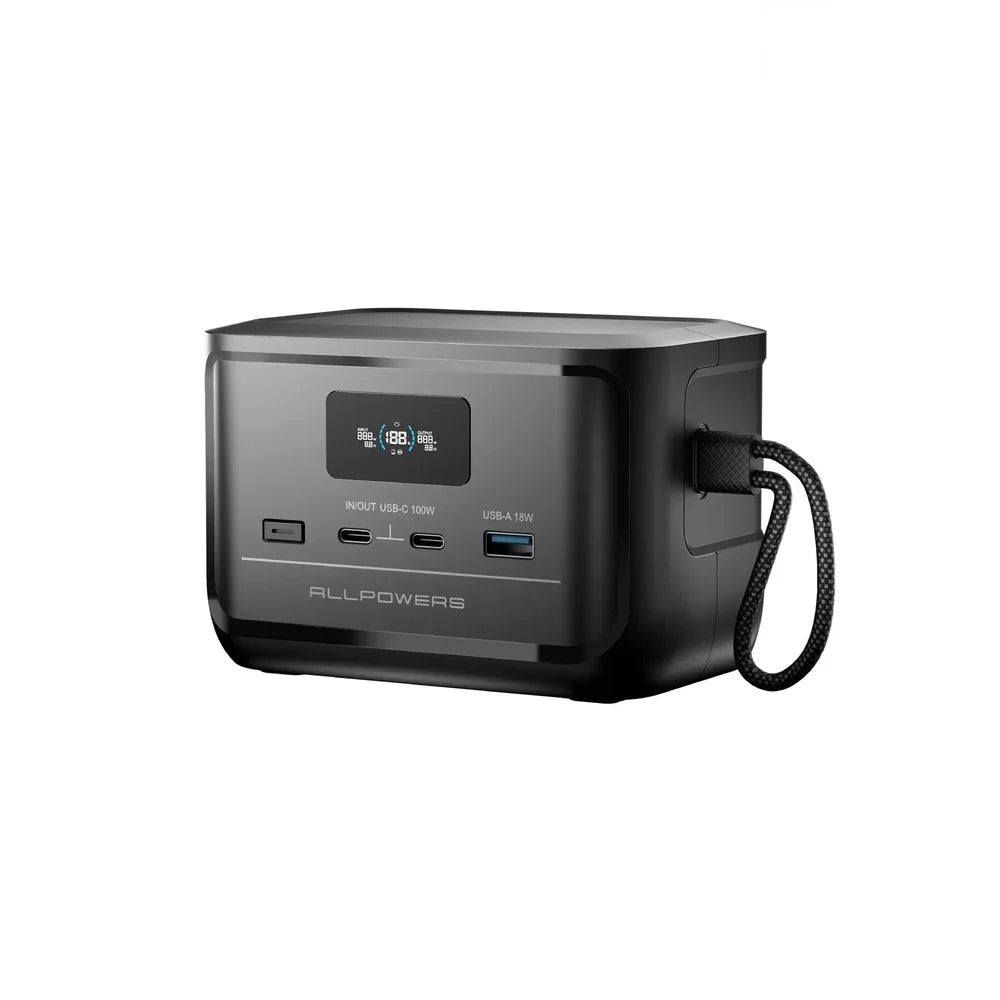ALLPOWERS - SOLAX P100 DC - Station électrique portable - 128W 99,2Wh