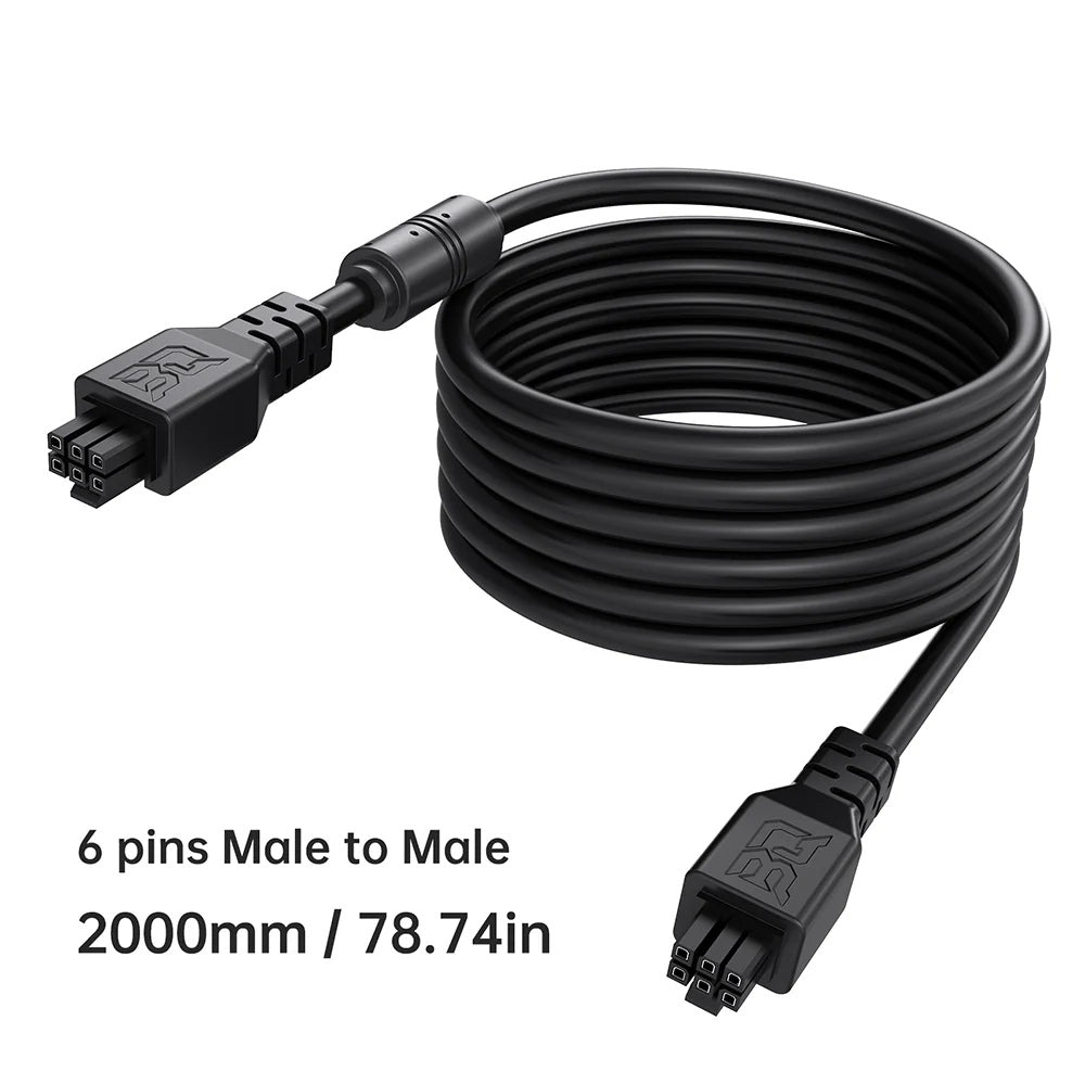 BIQU - Câble 6 Broches pour Bambu Lab AMS/AMS 2 Pro (AMS Cable 6Pin) - 2 m