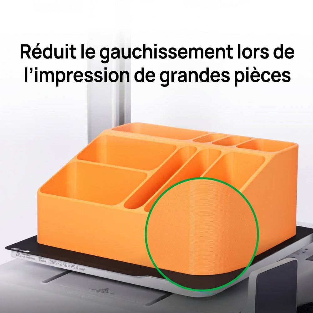Bambu Lab - Séries X1/X2/P1/P2/A1 - Plateau Basse Température Pro (Cool Plate SuperTack Pro)