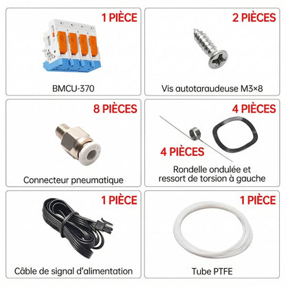 Biqu - BMCU-370 - Système d'Alimentation Multicolore Complet - Version Assemblée