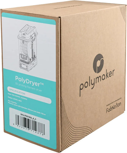 Polymaker - PolyDryer - Solution de Séchage et Stockage (base de séchage + boite de rangement)