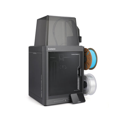 Elegoo - Mini Factory Centauri Carbon 2 Combo - Imprimante 3D avec Multicolore CC2 + CANVAS