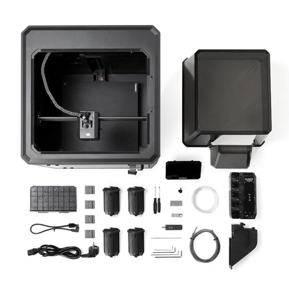 Elegoo - Starter Pack Centauri Carbon 2 Combo - Imprimante 3D avec Multicolore CC2 + CANVAS