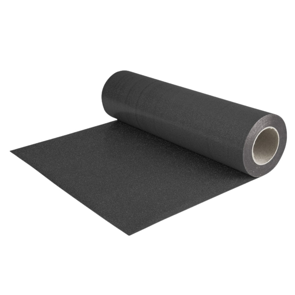 Chemica - Bling Bling Star - Rouleau de Thermocollant  Pailleté Noir (Black) - 30 cm x 5 m
