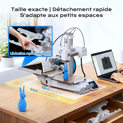 Chitu Systems - PlateCycler C1M - Système de Changement Multi-Plateaux Automatique Bambu Lab A1 Mini