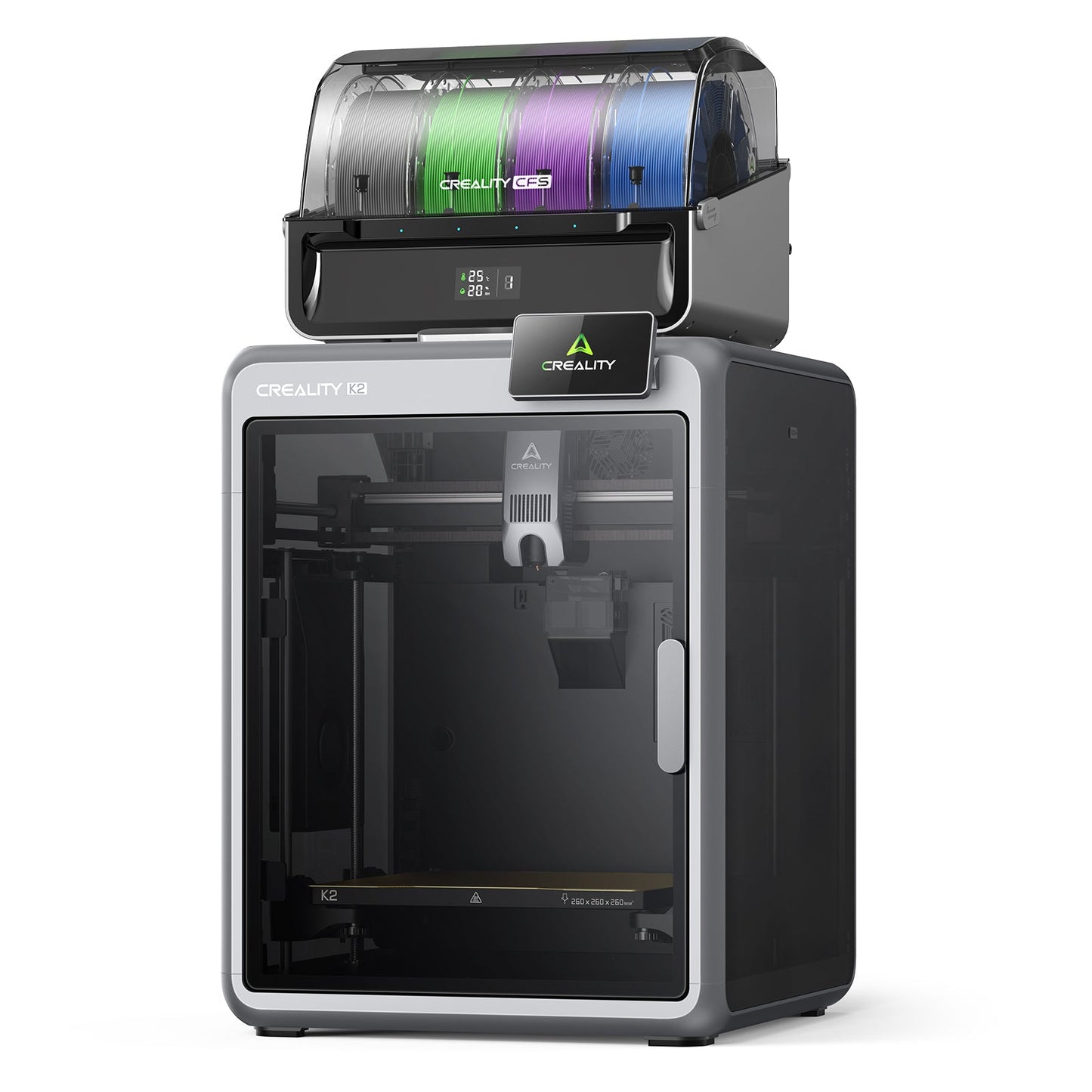 Creality - K2 Combo avec CFS - Imprimante 3D FDM Multi-Couleurs