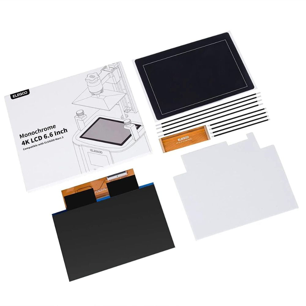 Écran LCD Monochrome 4k pour l'imprimante 3D Elegoo Mars 3vendu par Atome3 d