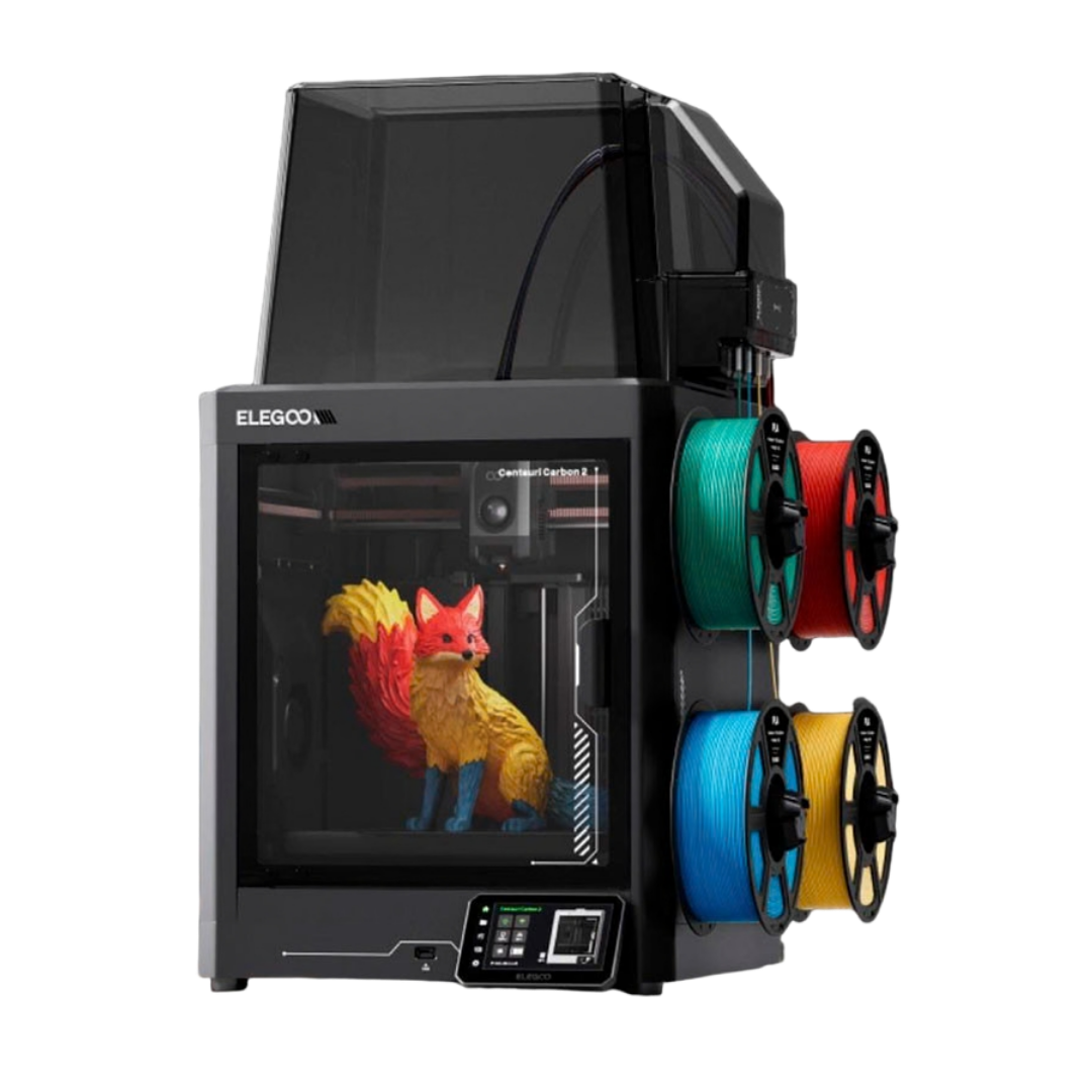 Elegoo - Centauri Carbon 2 Combo - Imprimante 3D avec Multicolore CC2 + CANVAS Entièrement Automatique