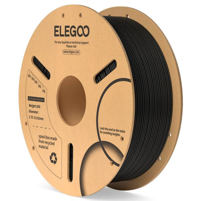 Elegoo - PLA - Noir (Black) - 1,75 mm - 1 kg - RFID