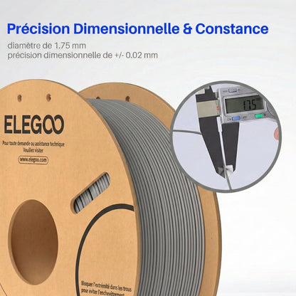 Elegoo - PLA - Vert Neon (Neon Green) - 1,75 mm - 1 kg - RFID