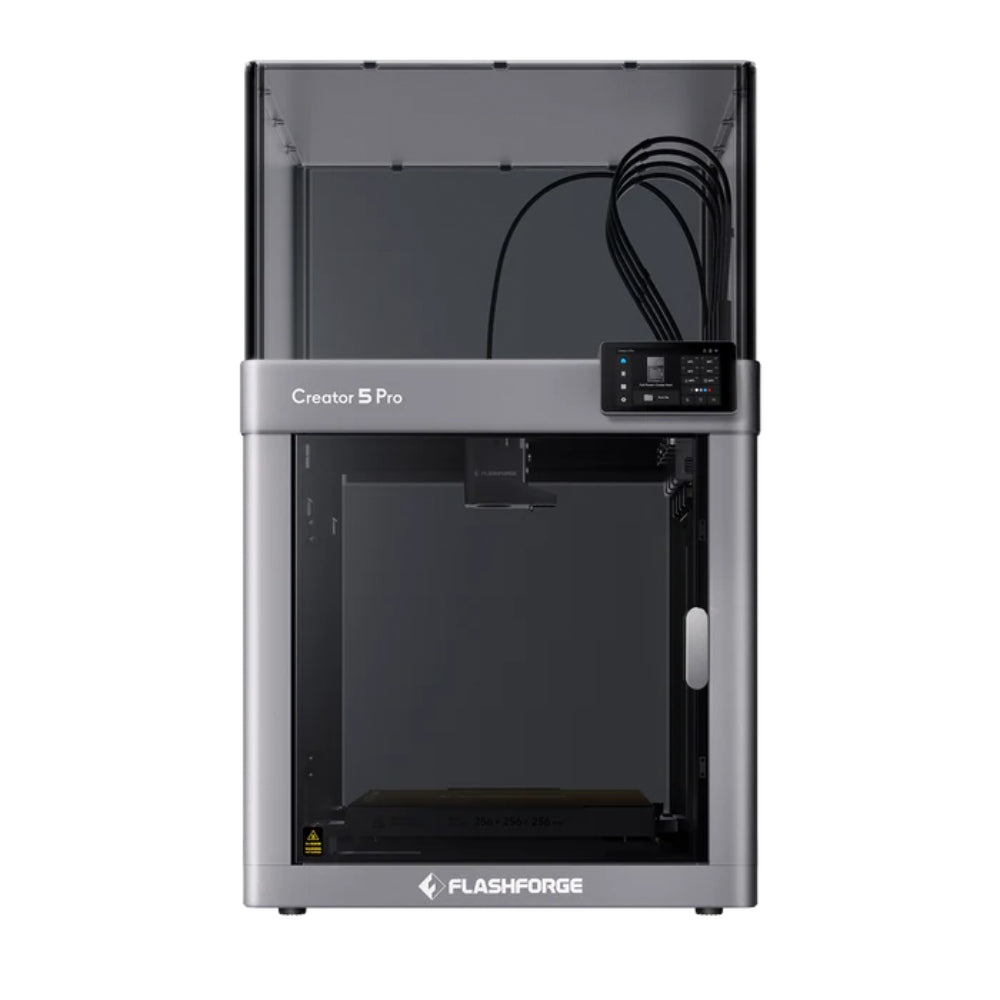 Flashforge - Creator 5 Pro - Imprimante 3D Fermée Multi-Couleurs à 4 Têtes d'Impression
