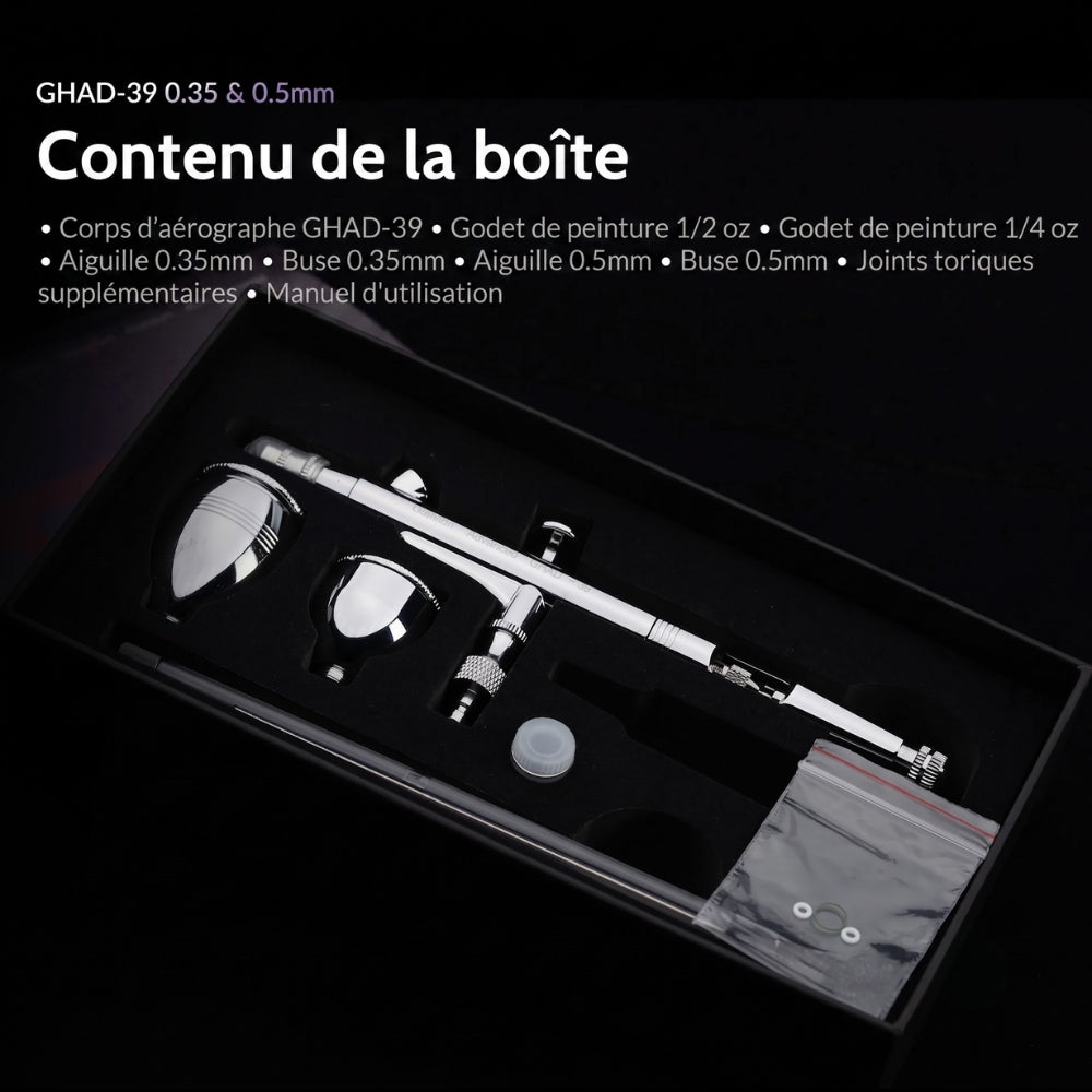 Pack Aérographe Confort GHAD-39