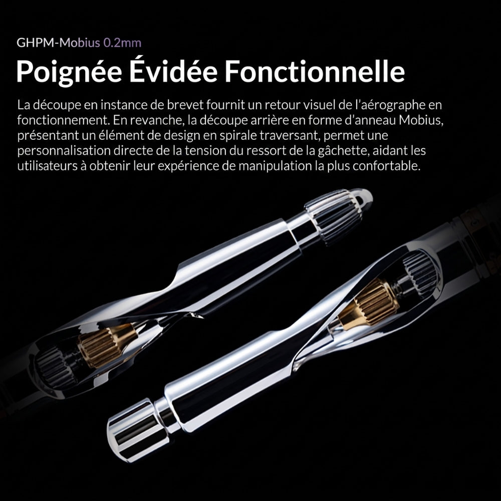 Pack Aérographe Confort Plus MOBIUS 2.0