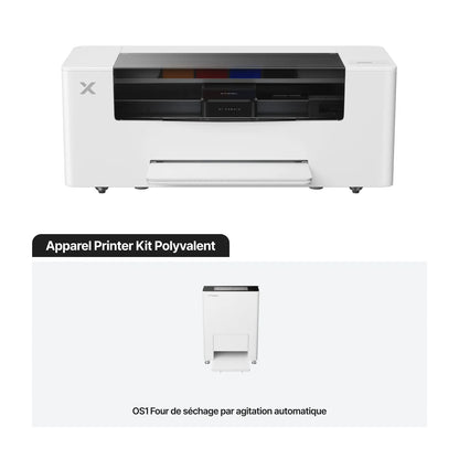 Kit Polyvalent Imprimante DTF Apparel Printer xTool