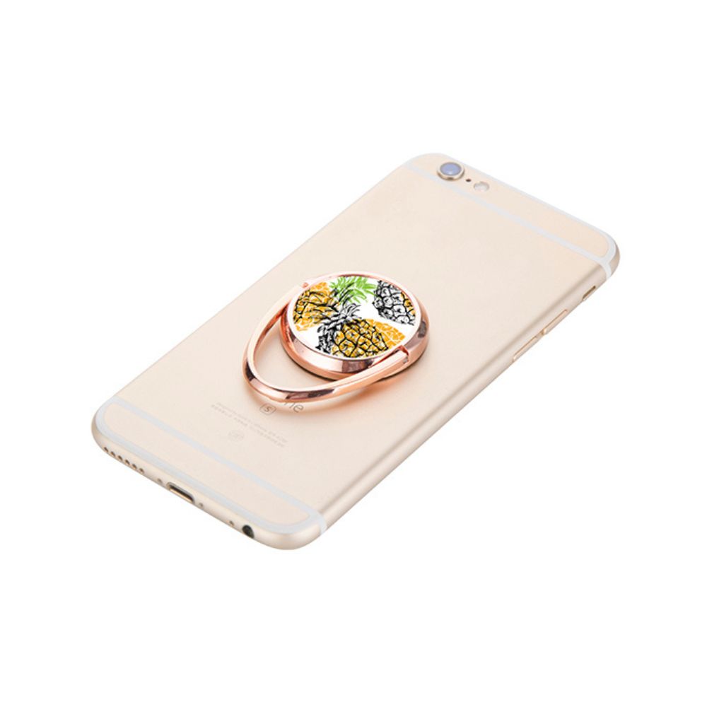 MissKraft - Sublimation - Anneau de Support pour Téléphone - Or Rose personnalisé