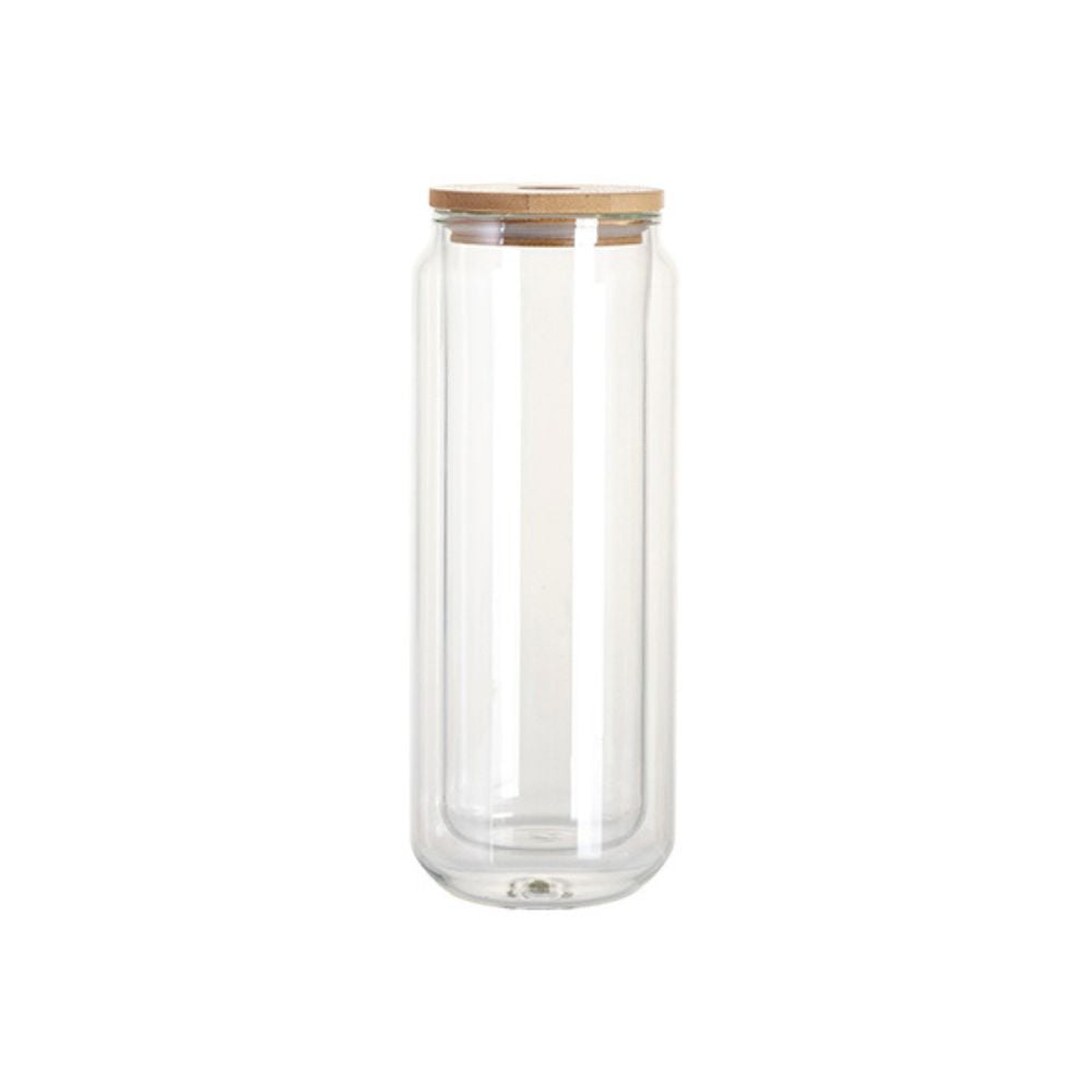 MissKraft - Sublimation - Gobelet avec Couvercle Bambou - 450 ml
