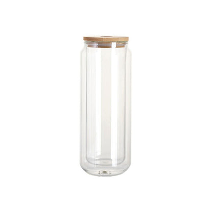MissKraft - Sublimation - Gobelet avec Couvercle Bambou - 450 ml