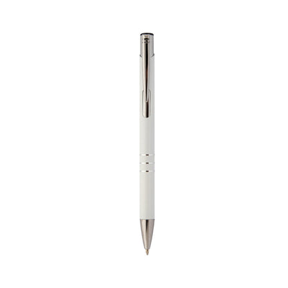 MissKraft - 5 Stylos à bille à graver Rechannel - Blanc
