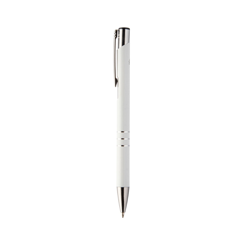 MissKraft - 5 Stylos à bille à graver Rechannel - Blanc