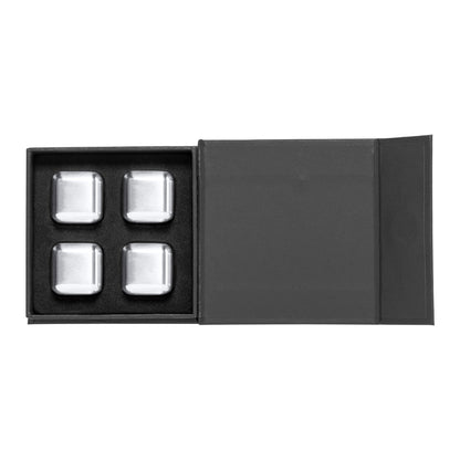 Misskraft - Set de 4 Glaçons Arran en Acier inoxydable à graver