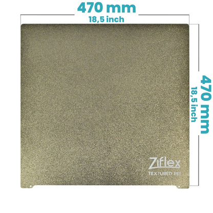 Ziflex - Upper Surface PEI 470 x 470 mm - CR10 Max