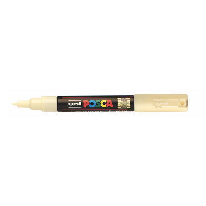 POSCA - Marqueur Pointe Conique Extra Fine - Ivoire