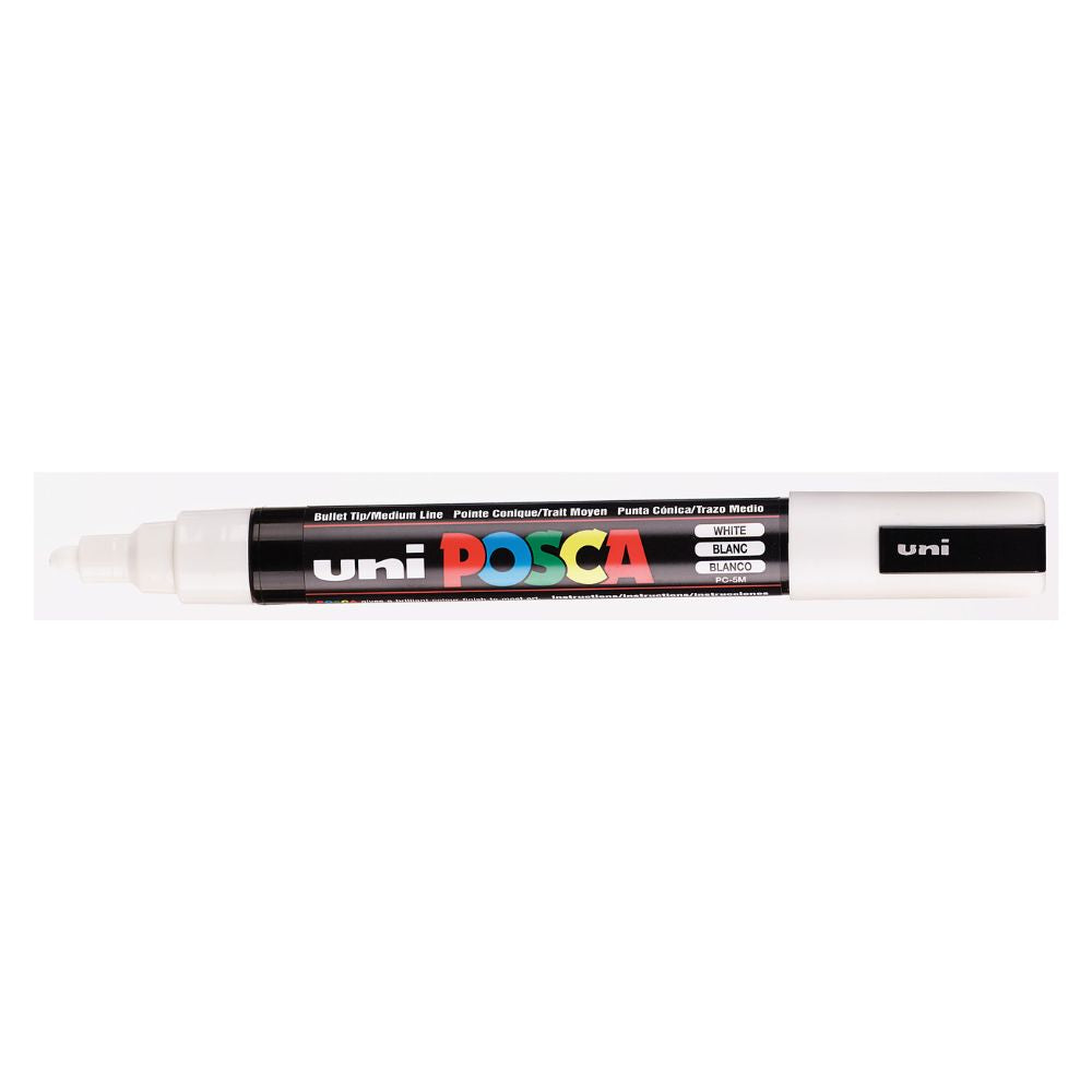 POSCA - Marqueur Pointe Conique Moyenne - Blanc