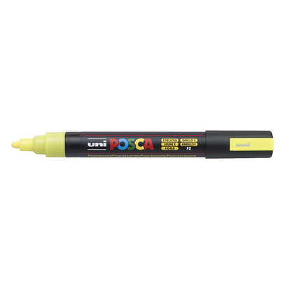 POSCA - Marqueur Pointe Conique Moyenne - Jaune Fluo