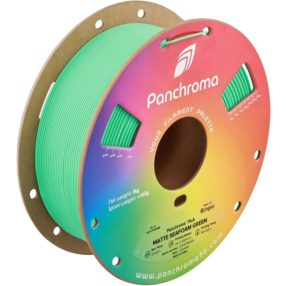 Panchroma PLA - Mat Vert Écume de Mer (Matte Seafoam Green) - 1,75 mm - 1 kg