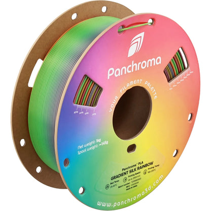 Panchroma PLA Dégradé - Soie Arc-en-Ciel (Gradient Silk Rainbow) - 1,75 mm - 1 kg