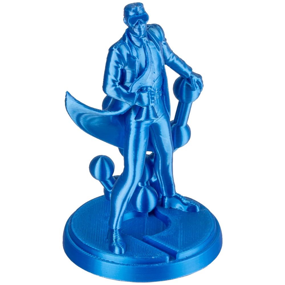 Panchroma PLA - Bleu Soie (Silk Blue) - 1,75 mm - 1 kg