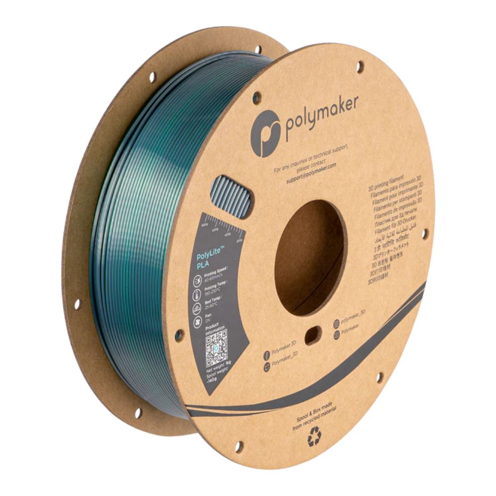 Polymaker PolyLite Dual Silk PLA Jadéite