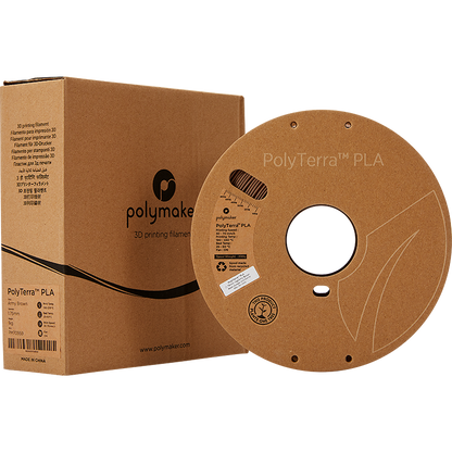 Polymaker - PolyTerra PLA - Marron Armée (Army Brown) - 1.75 mm - 1 kg