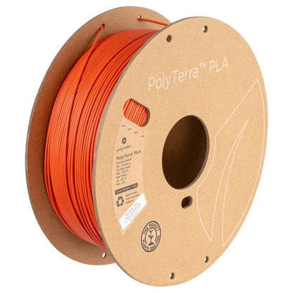 Polymaker - PolyTerra PLA - Rouge Doux (Muted Red) - 1,75 mm - 1 kg