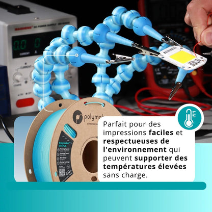 Polymaker - HT-PLA - Dégradé Glacé (Gradient Ice) - 1,75 mm - 1 kg