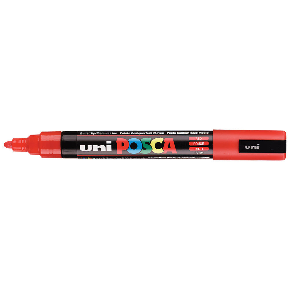 POSCA - Marqueur Pointe Conique Moyenne - Rouge